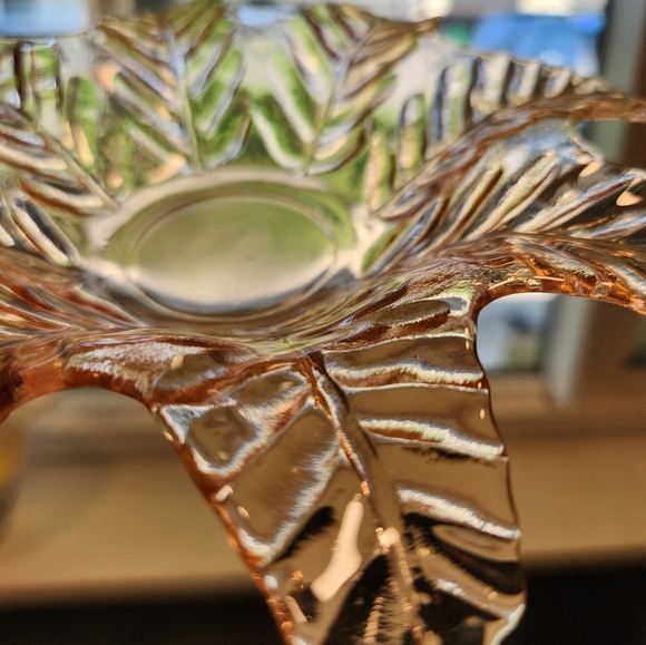 Vintage Pink Glass Vitive Holder - Picture 4 of 9